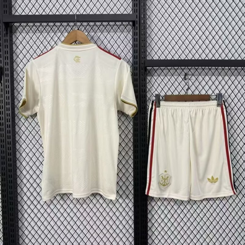 2025/26 CR Flamengo Third Away Kids Jersey 