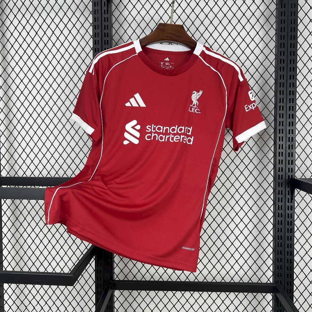 2025/26 Liverpool Home Soccer Jersey