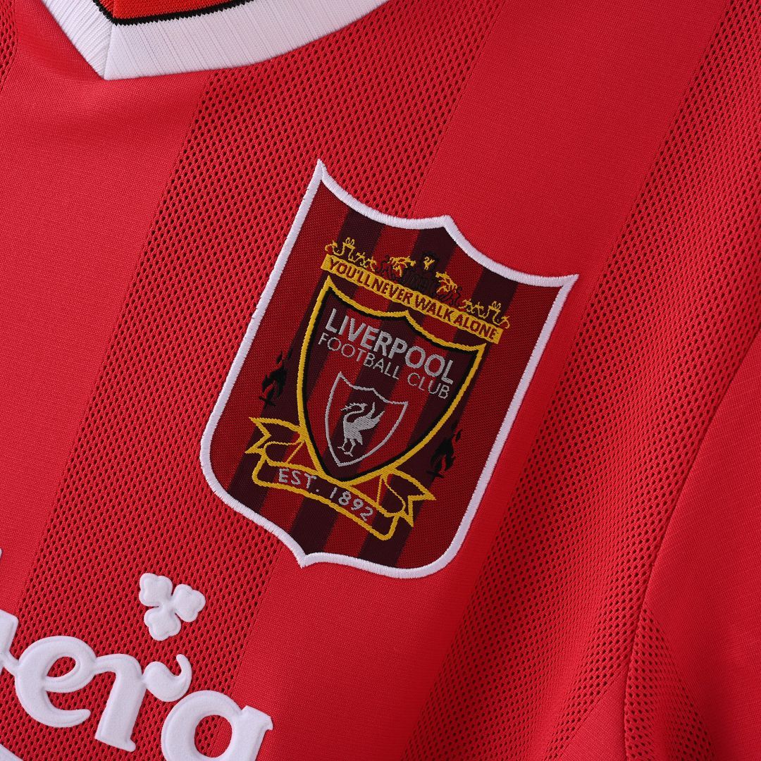 1995/96 Liverpool Home Retro Soccer Jersey