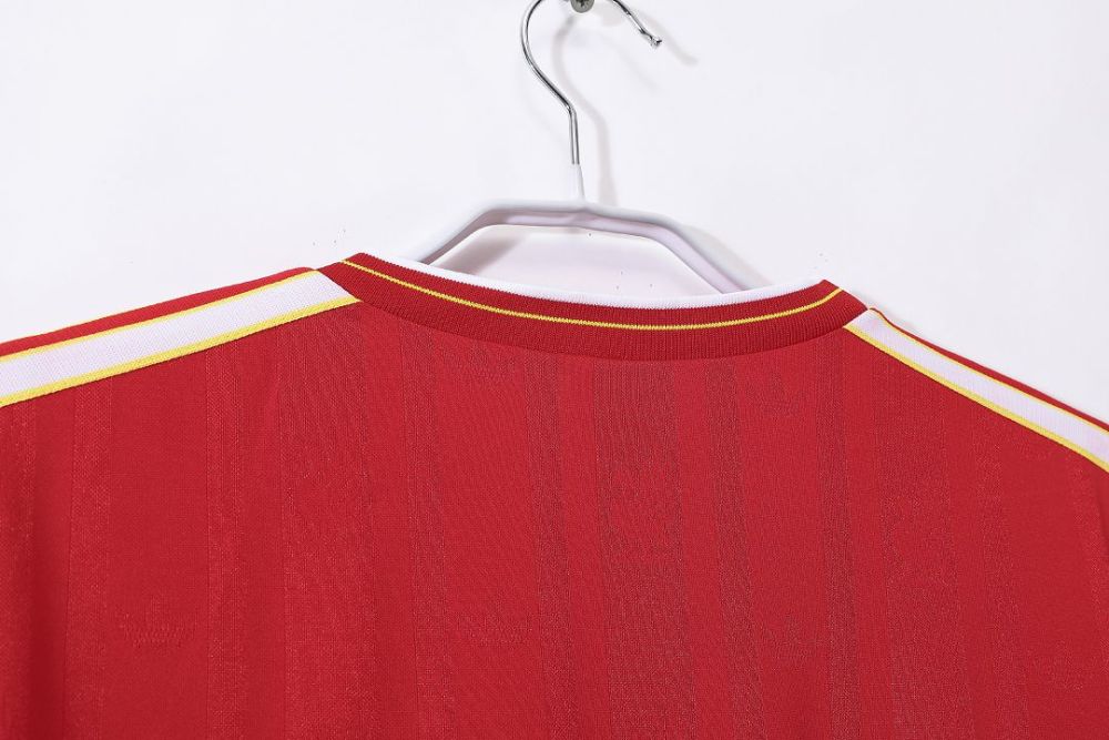 1986/87 Liverpool Home Retro Jersey Long Sleeve