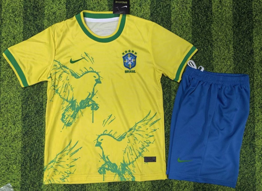 2025/26 Brazil Special Edition Kids Jersey