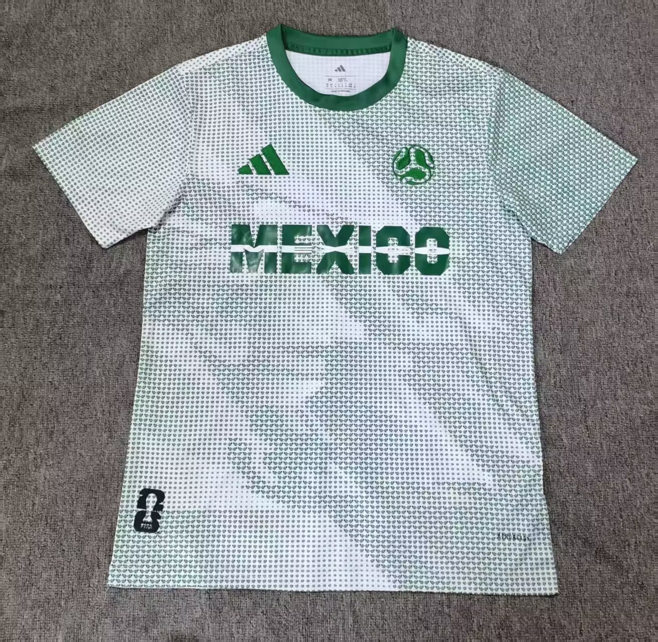 2026 World Cup Mexico Green and White Jersey