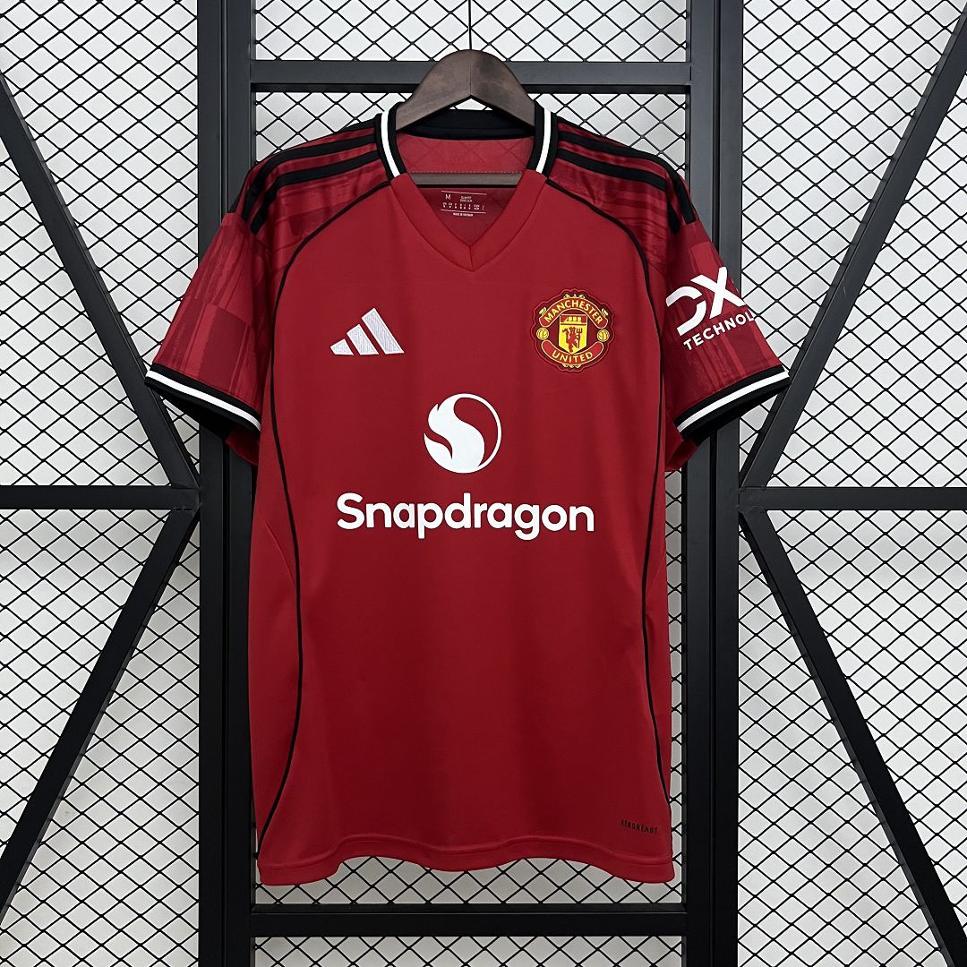 2025/26 Manchester United Home Soccer Jersey