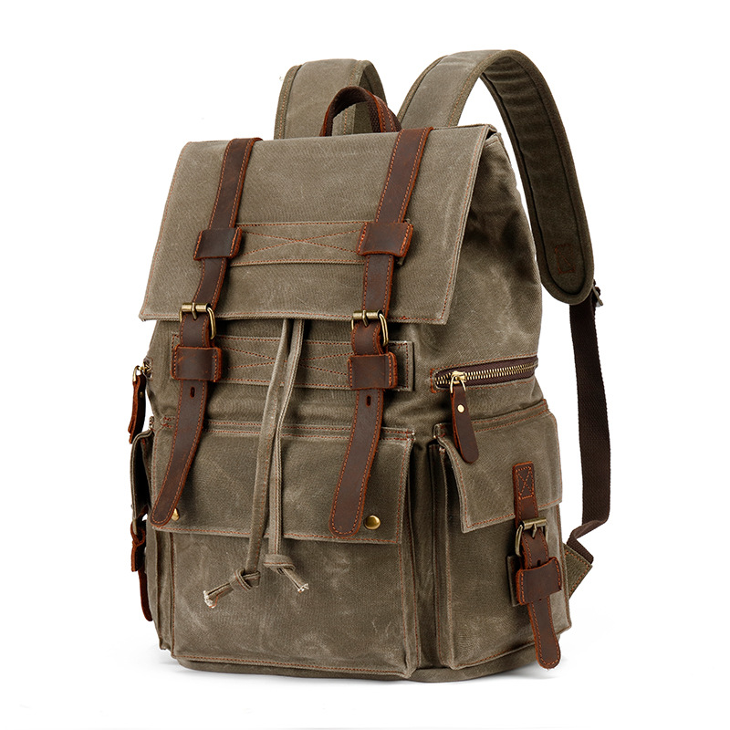canvas backpack