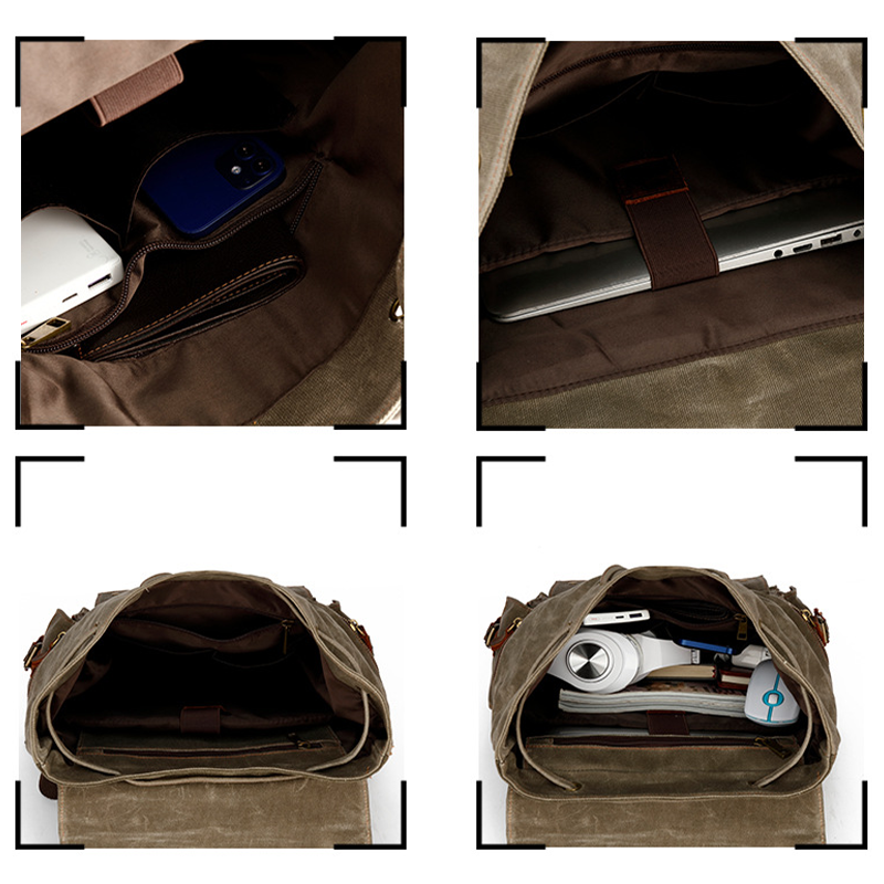 canvas backpack