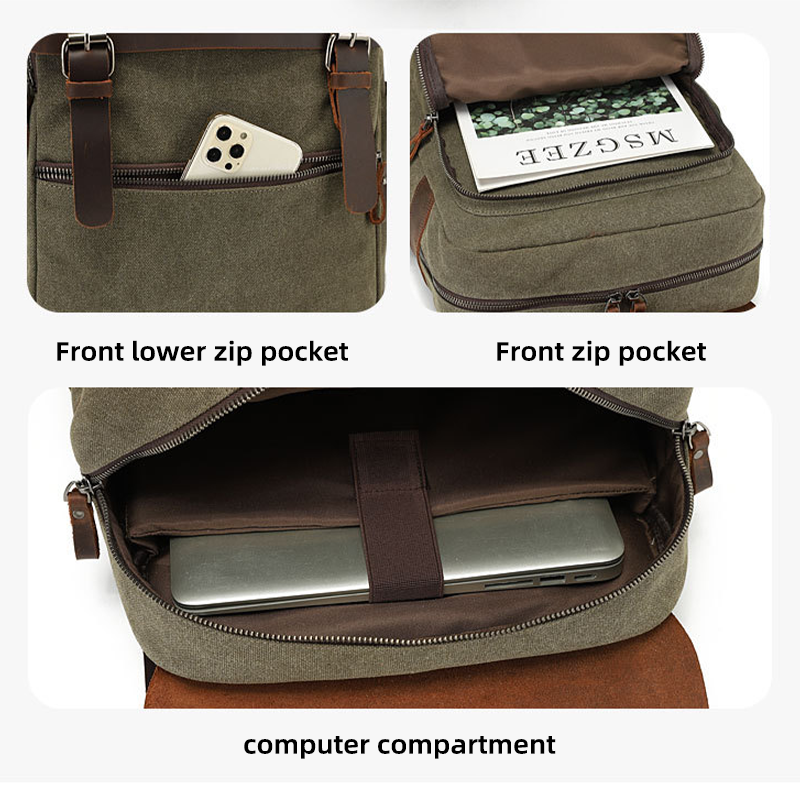canvas backpack