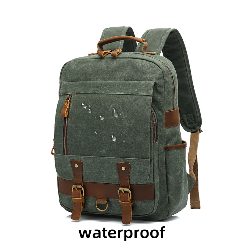 Vintage Canvas Backpack