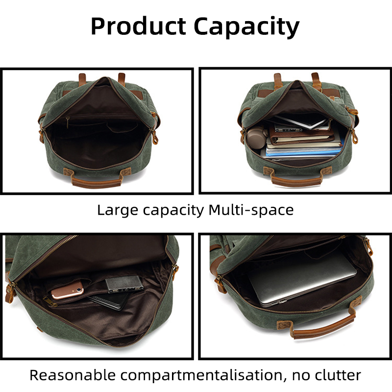 Vintage Canvas Backpack