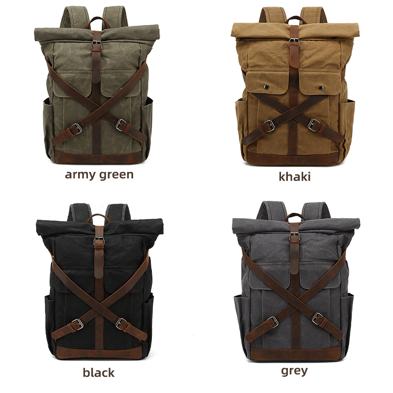 Vintage Canvas Backpack