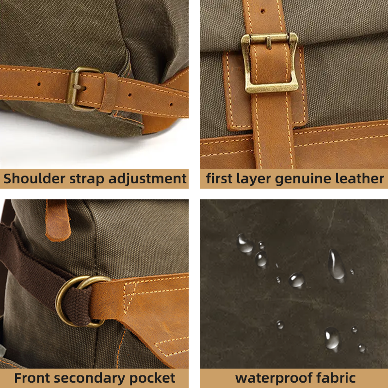 canvas backpack