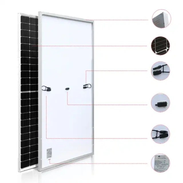 540W High Efficiency Best Home Solar Energy Panel Companies For Sale