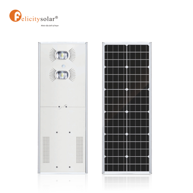 A3 30w All In One Solar Street Light Outdoor For Smart City Public Lighting