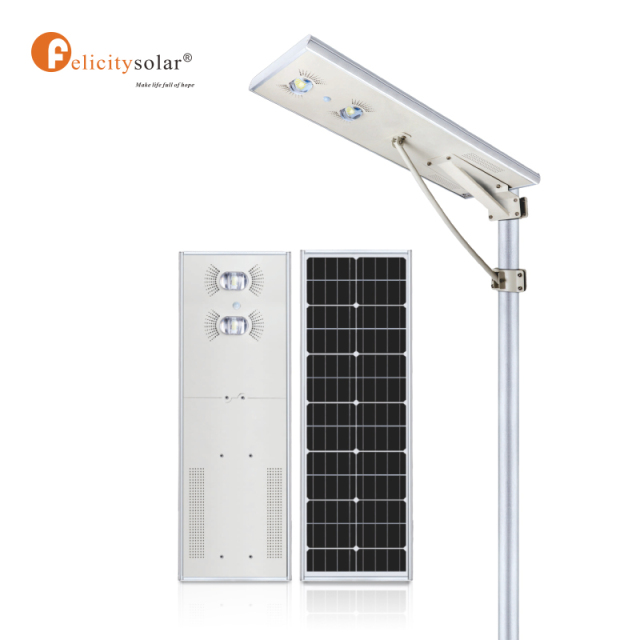 A3 30w All In One Solar Street Light Outdoor For Smart City Public Lighting