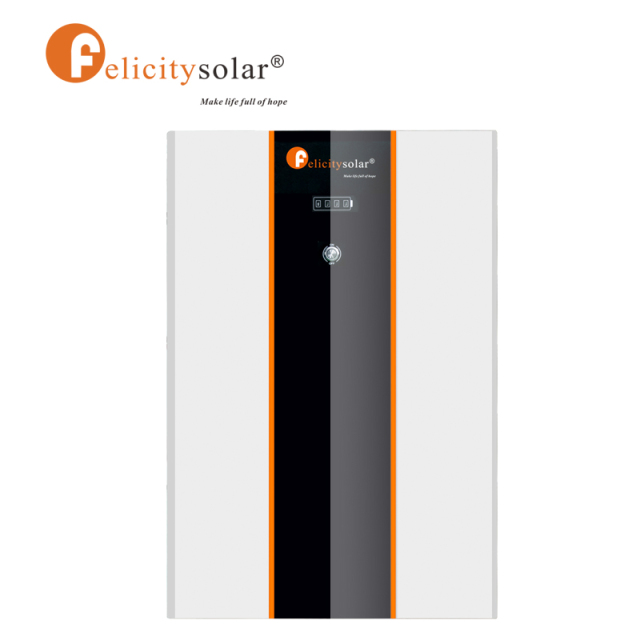 LPBF24V 100AH S Batería solar inteligente Ion de litio 2.5KWH 3.75KWH 5KWH 10KWH Batería de litio recargable de ciclo profundo