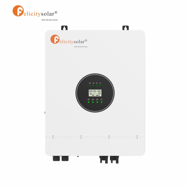 IVEM 8KVA 48V Inverter Hybrid Single Phase off Grid Tied Solare Solar Inverter High Frequency