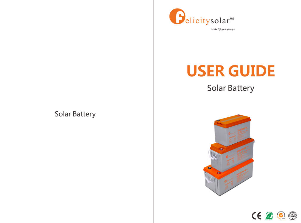 Gel Battery User Guide