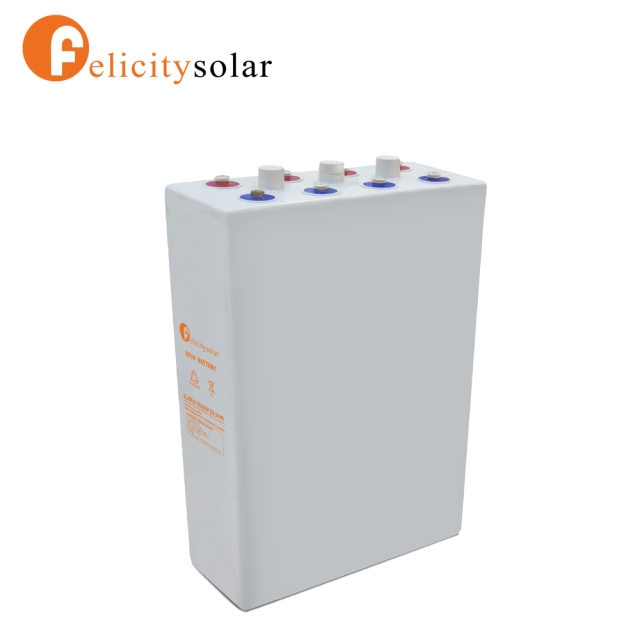 OPZV 2500Ah 2V Solar Battery With Immobilized Gel And Tubular Plate Technology