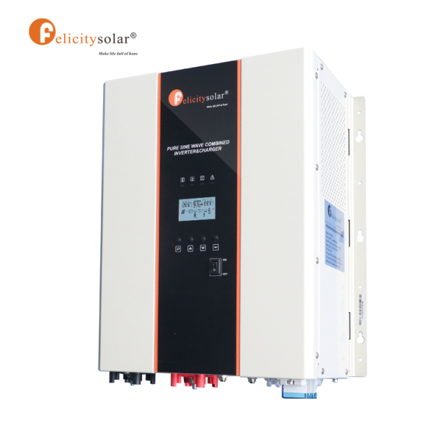 IVPM 2.5KVA 24V Pure Sine Wave Inverter With 120A MPPT Charger High Efficiency Power Inverter
