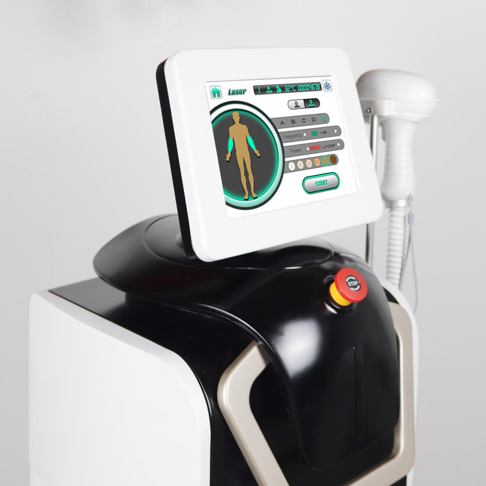 Triple Wavelength Diode Laser Hair Removal Machine