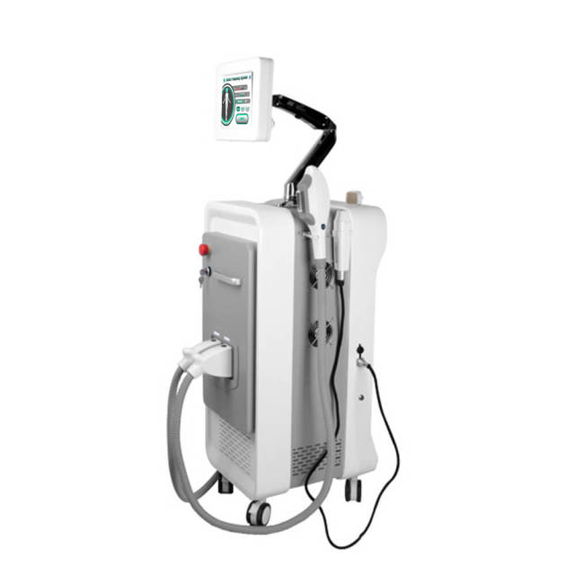 Multifunctional Beauty Machine – SHR, Q Switched Nd Yag Laser and Fractional RF