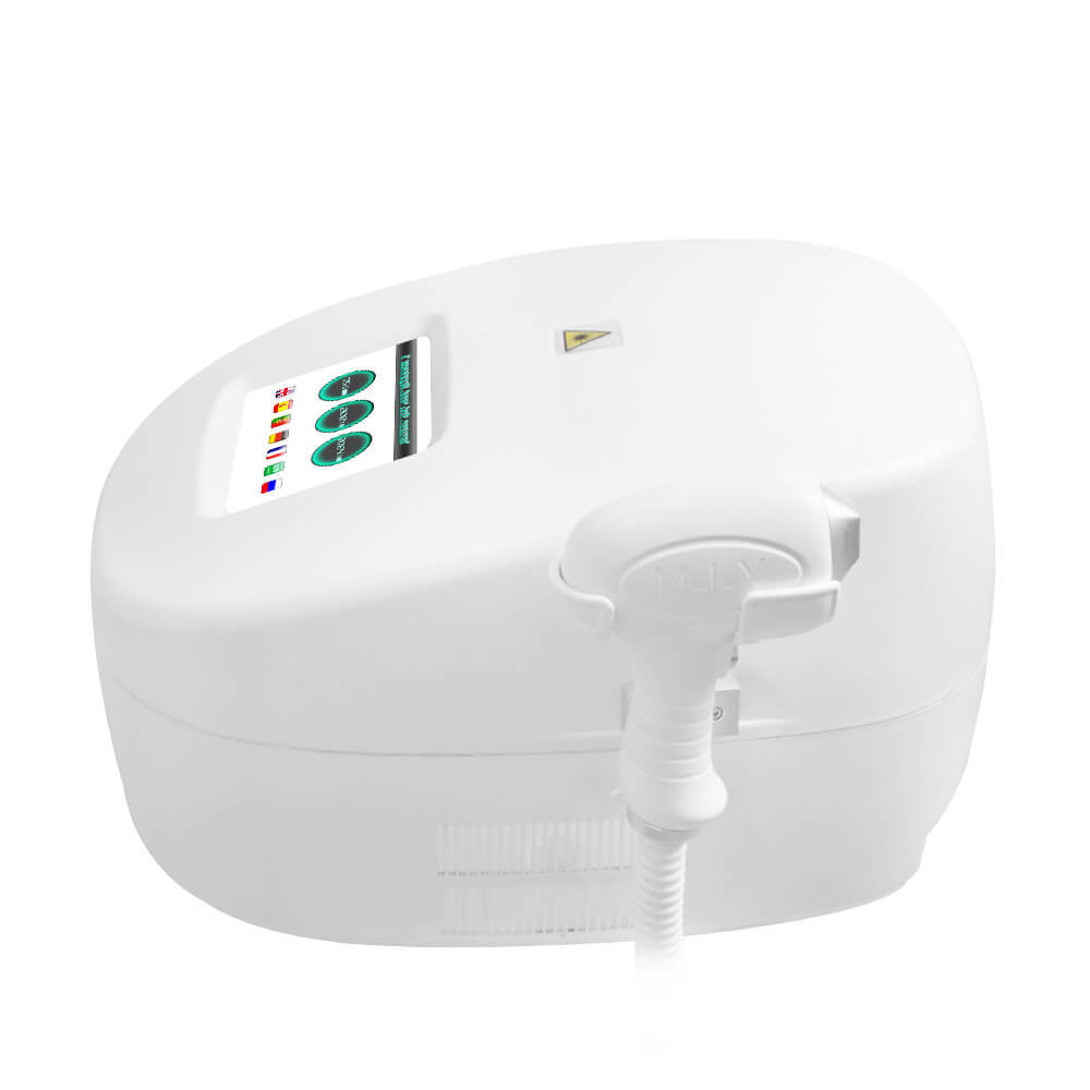 Portable Diode Laser Hair Removal Machine 3 Wavelengths