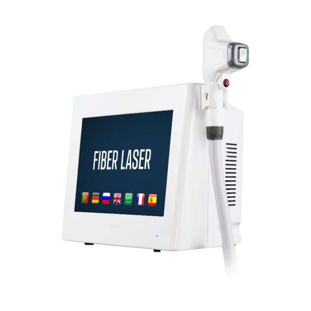Portable Fiber Laser Hair Removal Machine for Beauty Salon