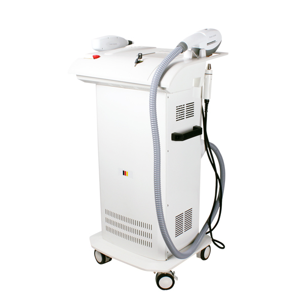 SHR, Q-Switched Nd Yag Laser and Fractional RF 3 in 1 platform AS-X3