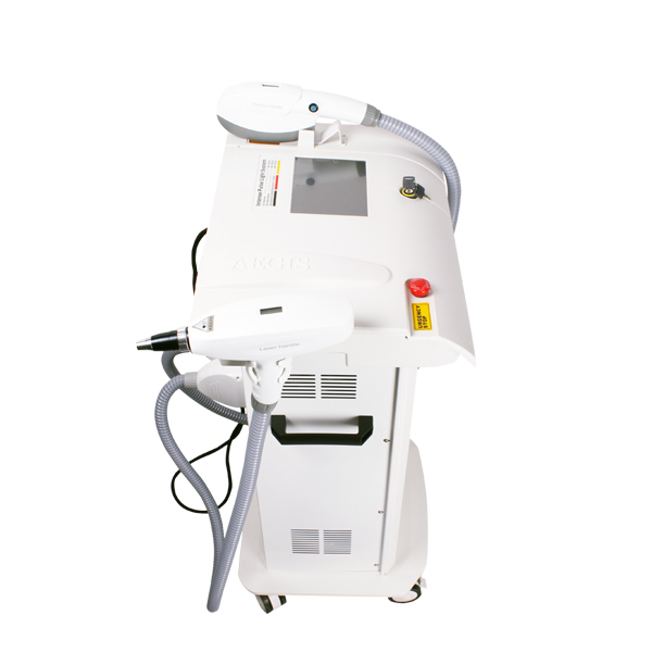 SHR, Q-Switched Nd Yag Laser and Fractional RF 3 in 1 platform AS-X3