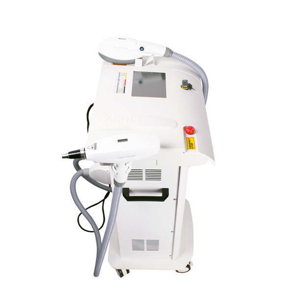 SHR, Q-Switched Nd Yag Laser and Fractional RF 3 in 1 platform AS-X3