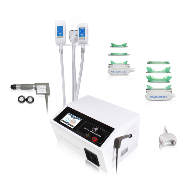 Portable Cryolipolysis and Shockwave Therapy Combination Machine