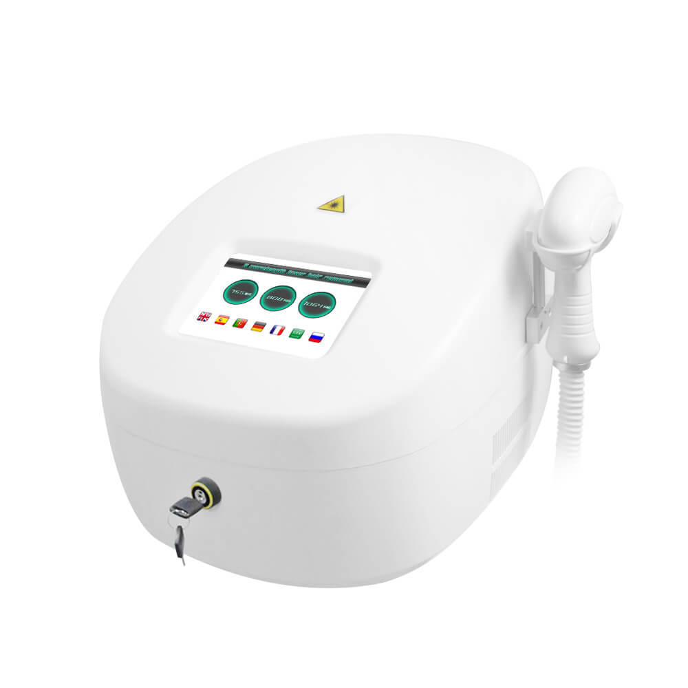 Triple-Wave Diode Laser Hair Removal System | Portable & Efficient
