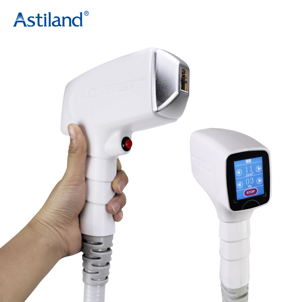 Portable 3 Wavelength Diode Laser Hair Removal Machine for Painless Hair Removal