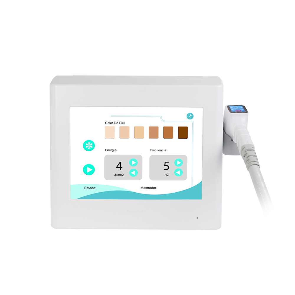 Portable 3 Wavelength Diode Laser Hair Removal Machine for Painless Hair Removal