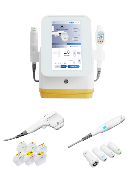 DUO-REVSERSE 2-IN-1 HIFU WITH RF FOR LINE AND POINT ENERGY