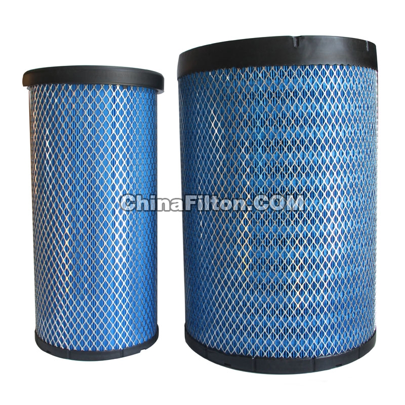 Filtro de aire redondo (juego) 3043PU para Zhengzhou Yutong