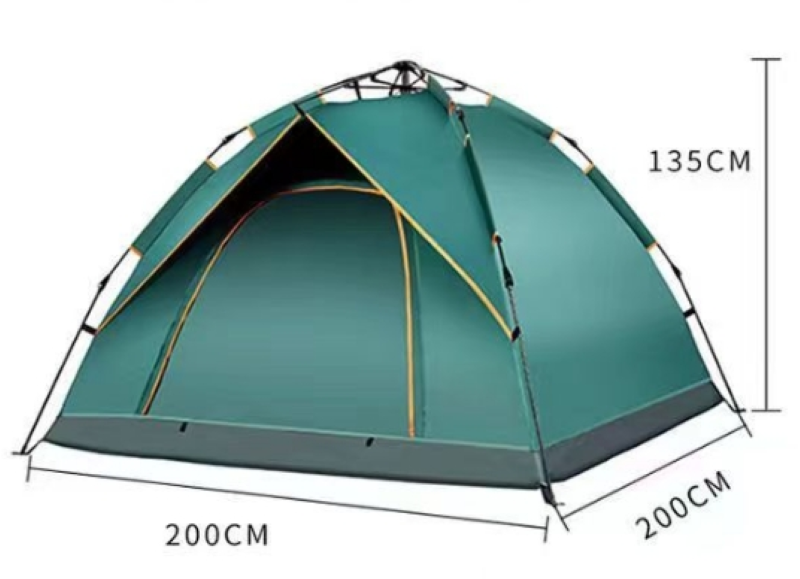 Factory priced outdoor square waterproof adhesive tent supports OEM