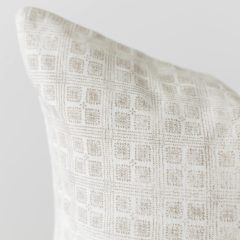 Decorative Boho Throw Pillow Covers - Durable Quality & Machine Washable - 100% Cotton - Fleur Design - 4 Pack