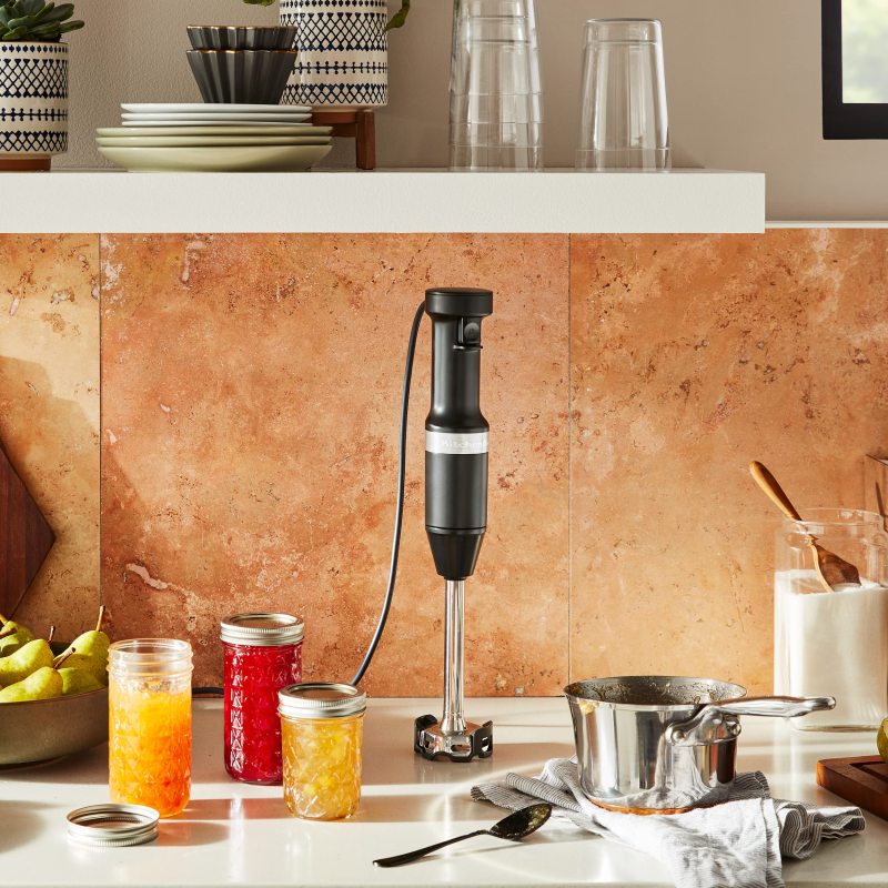 Variable Speed Corded Hand Blender KHBV53, Aqua Sky, 1 Liter