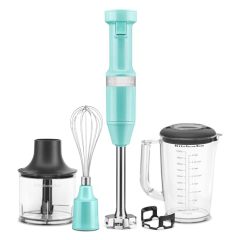 Variable Speed Corded Hand Blender KHBV53, Aqua Sky, 1 Liter