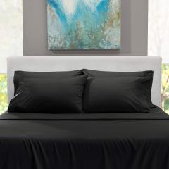 1Extra Deep Pocket King Size Sheets Sets - Fits Mattress 18-24 Inches Deep - Extra Deep Pocket Sheets - 6 Piece King Size Sheets - King Sheets Deep Pocket - Grey Sheets