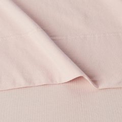 Cotton Jersey 4-Piece Bed Sheet Set, Queen, White, Solid