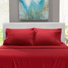 1Extra Deep Pocket King Size Sheets Sets - Fits Mattress 18-24 Inches Deep - Extra Deep Pocket Sheets - 6 Piece King Size Sheets - King Sheets Deep Pocket - Grey Sheets