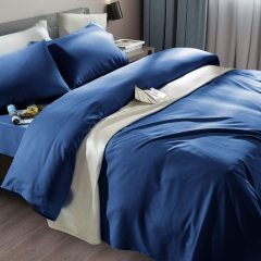 Bed Sheet Set Super Soft Microfiber 1800 Thread Count Luxury Egyptian Sheets Fit 18-24 Inch Deep Pocket Mattress Wrinkle-6 Piece (Dark Grey, Queen)