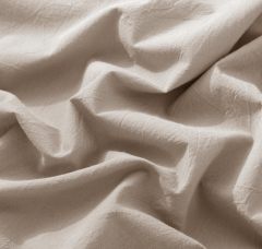 1   MooMee Bedding Sheet Set 100% Washed Cotton Linen Like Textured Breathable Durable Soft Comfy (Dark Grey, King)