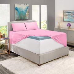 1Extra Deep Pocket King Size Sheets Sets - Fits Mattress 18-24 Inches Deep - Extra Deep Pocket Sheets - 6 Piece King Size Sheets - King Sheets Deep Pocket - Grey Sheets
