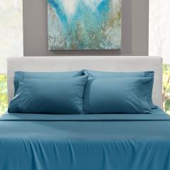 1Extra Deep Pocket King Size Sheets Sets - Fits Mattress 18-24 Inches Deep - Extra Deep Pocket Sheets - 6 Piece King Size Sheets - King Sheets Deep Pocket - Grey Sheets