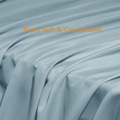 Bed Sheet Set Super Soft Microfiber 1800 Thread Count Luxury Egyptian Sheets Fit 18-24 Inch Deep Pocket Mattress Wrinkle-6 Piece (Dark Grey, Queen)