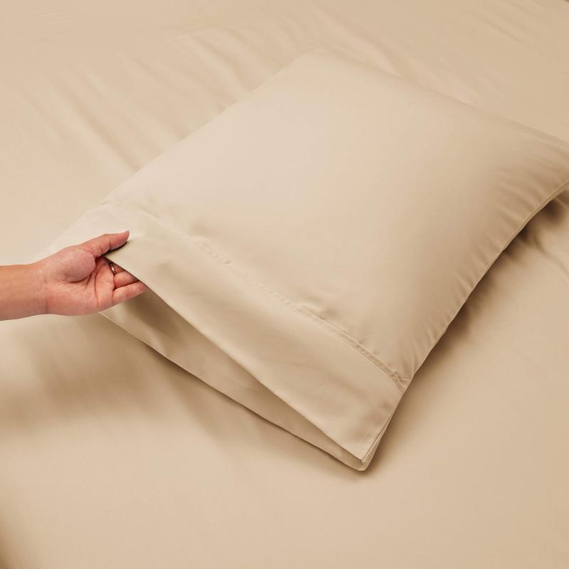 改Hearth &amp; Harbor Extra Deep Pocket King Size Sheets Sets - Fits Mattress 18-24 Inches Deep - Extra Deep Pocket Sheets - 6 Piece King Size Sheets - King Sheets Deep Pocket - Grey Sheets