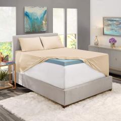 改Hearth &amp; Harbor Extra Deep Pocket King Size Sheets Sets - Fits Mattress 18-24 Inches Deep - Extra Deep Pocket Sheets - 6 Piece King Size Sheets - King Sheets Deep Pocket - Grey Sheets