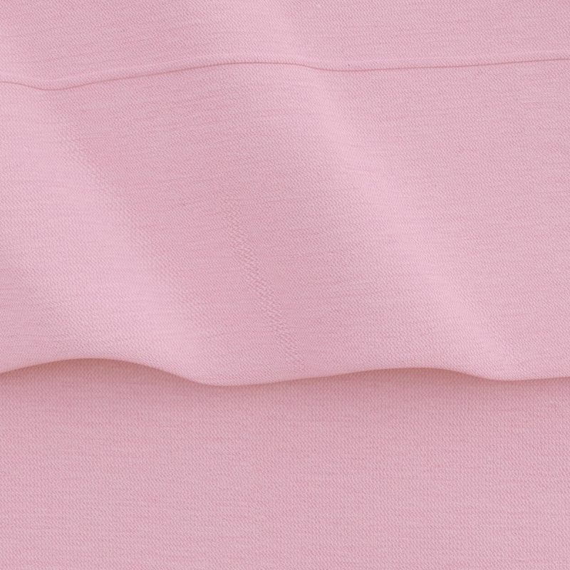 Cotton Jersey 4-Piece Bed Sheet Set, Queen, White, Solid